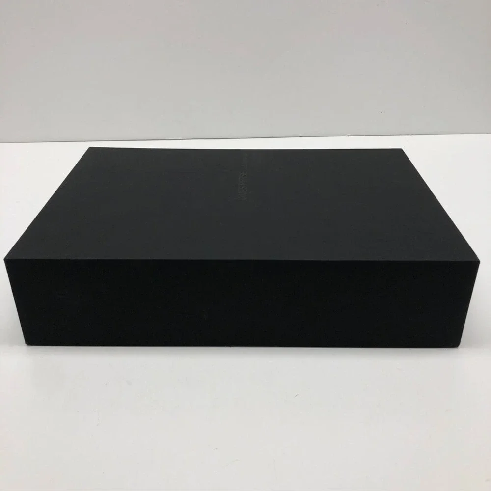 Authentic James Perse Gift‎ Box Black Drawer Style Medium Rectangle 9.5x13.5x3